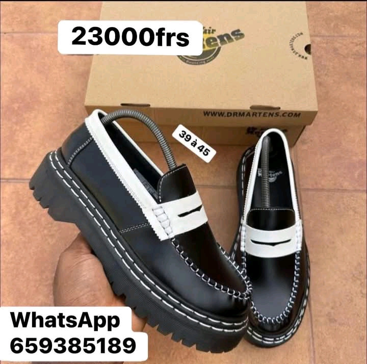 mocassin cuire