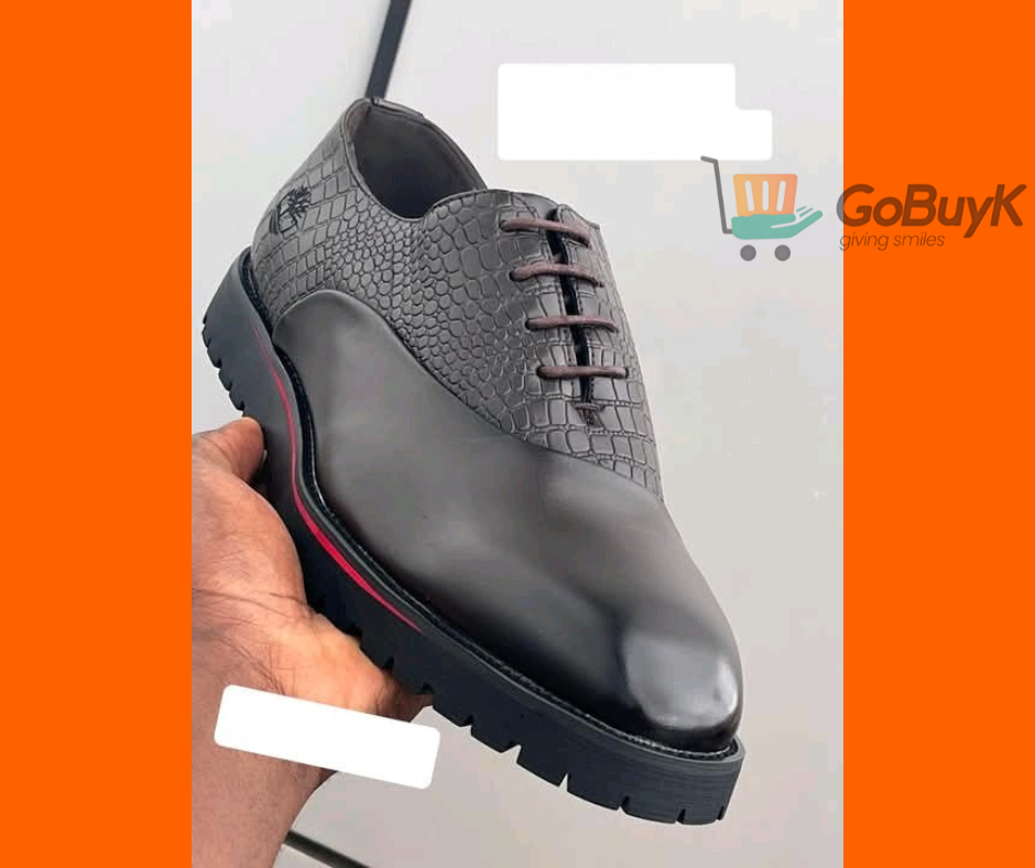 chaussure en  cuire