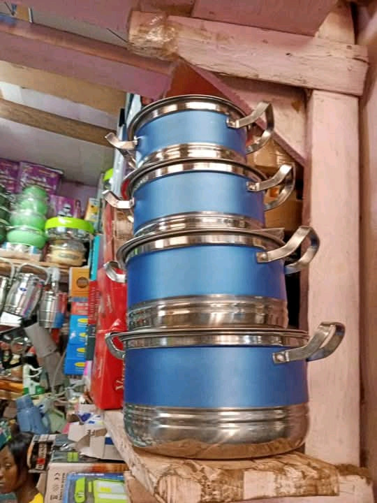 aluminium pot